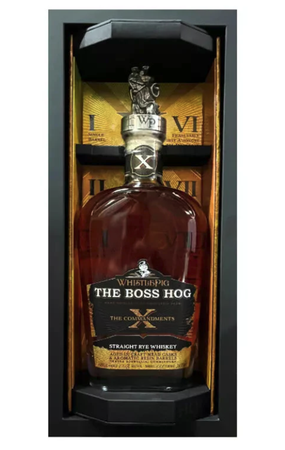 Whistlepig Boss Hog X Rye Whiskey The Commandments 750mL